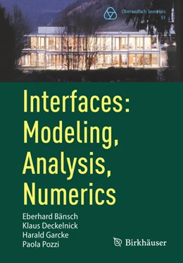 Abbildung von Bänsch / Deckelnick | Interfaces: Modeling, Analysis, Numerics | 1. Auflage | 2023 | 51 | beck-shop.de
