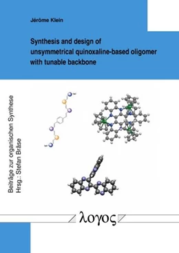 Abbildung von Klein | Synthesis and design of unsymmetrical quinoxaline-based oligomer with tunable backbone | 1. Auflage | 2023 | 99 | beck-shop.de