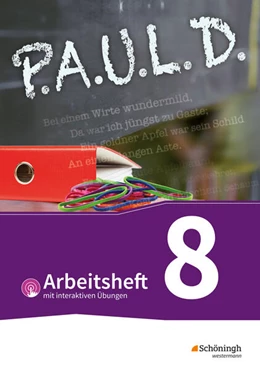 Abbildung von Diekhans / Fuchs | P.A.U.L. D. (Paul) 8. Arbeitsheft mit interaktiven Übungen. Für Gymnasien und Gesamtschulen - Bisherige Ausgabe | 1. Auflage | 2023 | beck-shop.de