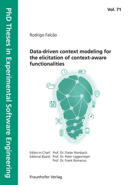 Abbildung von Bomarius / Liggesmeyer | Data-driven context modeling for the elicitation of context-aware functionalities | 1. Auflage | 2023 | 71 | beck-shop.de