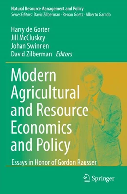 Abbildung von de Gorter / McCluskey | Modern Agricultural and Resource Economics and Policy | 1. Auflage | 2023 | 55 | beck-shop.de