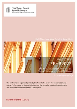 Abbildung von Kilian / Saba | EEHB 2022. The 4th International Conference on Energy Efficiency in Historic Buildings | 1. Auflage | 2024 | beck-shop.de