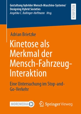 Abbildung von Brietzke | Kinetose als Merkmal der Mensch-Fahrzeug-Interaktion | 1. Auflage | 2023 | beck-shop.de