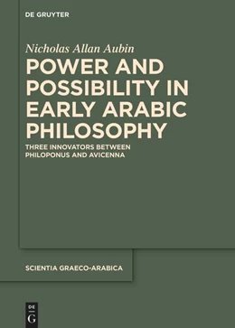 Abbildung von Aubin | Power and Possibility in Early Arabic Philosophy | 1. Auflage | 2023 | 37 | beck-shop.de