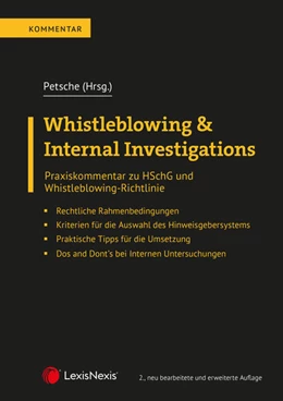 Abbildung von Petsche / Bulajcsik | Whistleblowing & Internal Investigations | 2. Auflage | 2023 | beck-shop.de