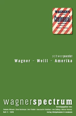 Abbildung von Borchmeyer / Friedrich | wagnerspectrum | 1. Auflage | 2023 | beck-shop.de