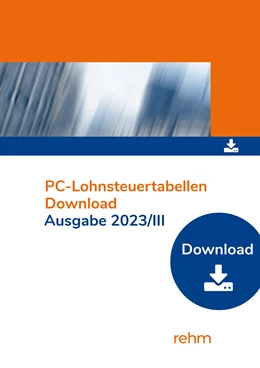 Abbildung von PC-Lohnsteuertabellen 2023/III Einzelplatzversion | 1. Auflage | 2023 | beck-shop.de