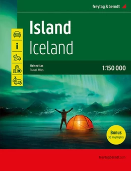 Abbildung von Freytag & Berndt | Island Reiseatlas, Autoatlas 1:150.000, Spiralbindung, freytag & berndt | 1. Auflage | 2023 | beck-shop.de