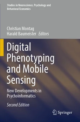 Abbildung von Montag / Baumeister | Digital Phenotyping and Mobile Sensing | 2. Auflage | 2023 | beck-shop.de