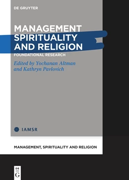 Abbildung von Altman / Pavlovich | Management, Spirituality and Religion | 1. Auflage | 2023 | beck-shop.de