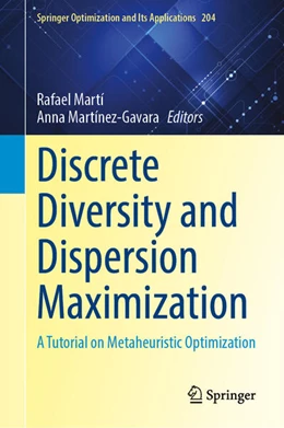 Abbildung von Martí / Martínez-Gavara | Discrete Diversity and Dispersion Maximization | 1. Auflage | 2023 | beck-shop.de