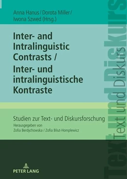 Abbildung von Hanus / Miller | Inter- and Intralinguistic Contrasts / Inter- und intralinguistische Kontraste | 1. Auflage | 2023 | beck-shop.de