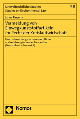 Abbildung von Ringena | Vermeidung von Einwegkunststoffartikeln im Recht der Kreislaufwirtschaft | 1. Auflage | 2023 | 58 | beck-shop.de