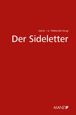 Abbildung von Kalss / Torggler | Der Sideletter | 1. Auflage | 2023 | 10 | beck-shop.de
