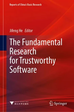 Abbildung von He | The Fundamental Research for Trustworthy Software | 1. Auflage | 2023 | beck-shop.de