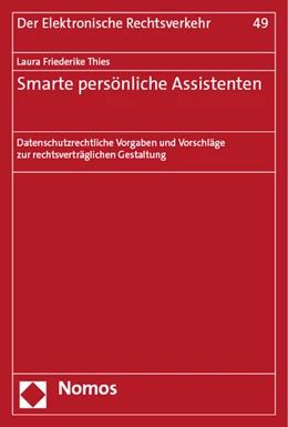 Abbildung von Thies | Smarte persönliche Assistenten | 1. Auflage | 2023 | 49 | beck-shop.de