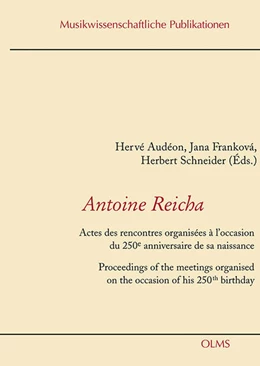 Abbildung von Audéon / Franková | Antoine Reicha | 1. Auflage | 2023 | 52 | beck-shop.de