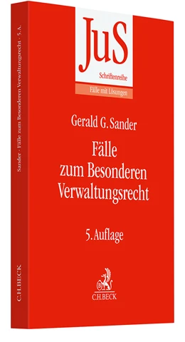 Abbildung von Sander | Fälle zum Besonderen Verwaltungsrecht | 5. Auflage | 2024 | Band 141 | beck-shop.de