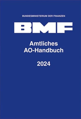 Abbildung von Amtliches AO-Handbuch 2024 | 1. Auflage | 2024 | beck-shop.de