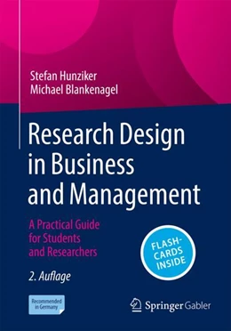 Abbildung von Hunziker / Blankenagel | Research Design in Business and Management | 2. Auflage | 2024 | beck-shop.de