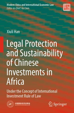 Abbildung von Han | Legal Protection and Sustainability of Chinese Investments in Africa | 1. Auflage | 2023 | beck-shop.de