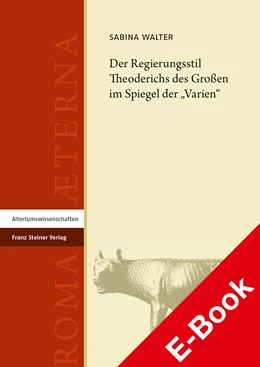 Abbildung von Walter | Der Regierungsstil Theoderichs des Großen im Spiegel der 'Varien' | 1. Auflage | 2023 | beck-shop.de