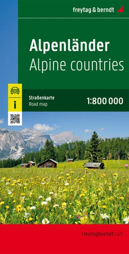 Abbildung von Freytag & Berndt | Alpenländer, Straßenkarte 1:800.000, freytag & berndt | 1. Auflage | 2024 | beck-shop.de