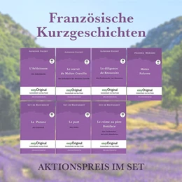 Abbildung von Maupassant / Frank | Französische Kurzgeschichten (Bücher + 7 Audio-CDs) | 1. Auflage | 2023 | beck-shop.de