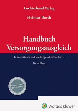 Abbildung von Borth | Handbuch Versorgungsausgleich | 10. Auflage | 2025 | beck-shop.de