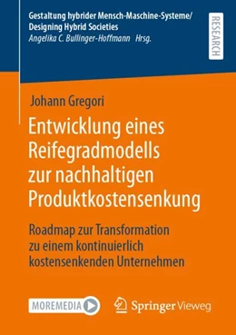 Abbildung von Gregori | Entwicklung eines Reifegradmodells zur nachhaltigen Produktkostensenkung | 1. Auflage | 2023 | beck-shop.de