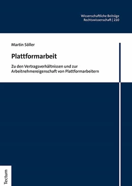 Abbildung von Söller | Plattformarbeit | 1. Auflage | 2023 | 210 | beck-shop.de
