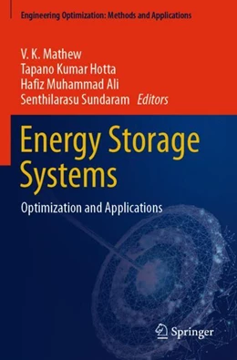 Abbildung von Mathew / Hotta | Energy Storage Systems | 1. Auflage | 2023 | beck-shop.de