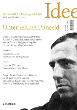 Abbildung von Zeitschrift für Ideengeschichte Heft XVIII/3 Herbst 2024 | 1. Auflage | 2024 | beck-shop.de