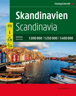 Abbildung von Freytag & Berndt | Skandinavien, Autoatlas 1:200.000 - 1:400.000, freytag & berndt | 1. Auflage | 2023 | beck-shop.de