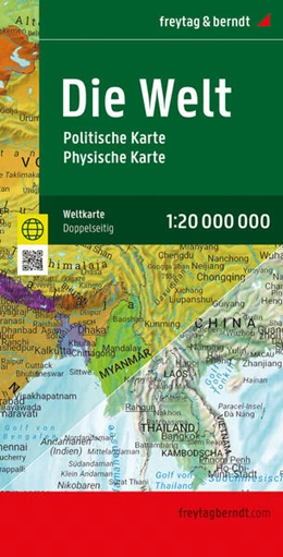 Abbildung von Freytag & Berndt | Weltkarte, politisch - physisch, 1:20.000.000, gefaltet, freytag & berndt | 1. Auflage | 2024 | beck-shop.de