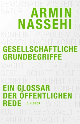 Abbildung von Nassehi | Gesellschaftliche Grundbegriffe | 1. Auflage | 2023 | beck-shop.de