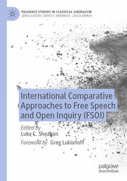 Abbildung von Sheahan | International Comparative Approaches to Free Speech and Open Inquiry (FSOI) | 1. Auflage | 2023 | beck-shop.de