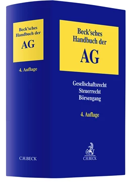 Abbildung von Beck'sches Handbuch der AG | 4. Auflage | 2025 | beck-shop.de