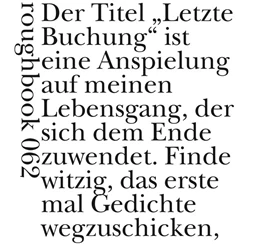 Abbildung von Wawerzinek | Die letzte Buchung | 1. Auflage | 2023 | beck-shop.de