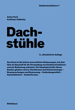 Abbildung von Pech / Hollinsky | Dachstühle | 3. Auflage | 2023 | beck-shop.de