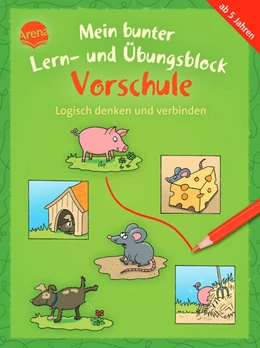 Abbildung von Schäfer | Mein bunter Lern- und Übungsblock Vorschule. Logisch denken und verbinden | 1. Auflage | 2024 | beck-shop.de