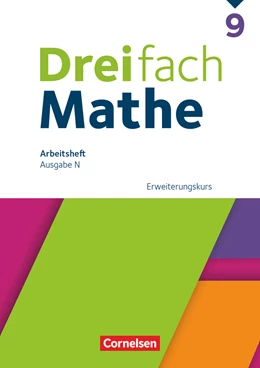 Abbildung von Dreifach Mathe 9. Schuljahr. Erweiterungskurs - Arbeitsheft mit Lösungen | 1. Auflage | 2024 | beck-shop.de