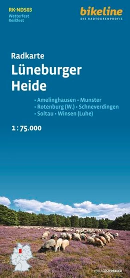 Abbildung von Esterbauer Verlag | Radkarte Lüneburger Heide | 2. Auflage | 2024 | beck-shop.de