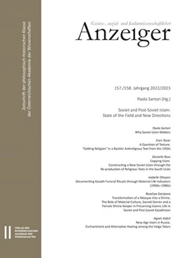 Abbildung von Geistes-, sozial- und kulturwissenschaftlicher Anzeiger - Zeitschrift der philosophisch-historischen Klasse der Österreichischen Akademie der Wissenschaften, 157./158. Jahrgang (2022/2023) | 1. Auflage | 2023 | 157 | beck-shop.de