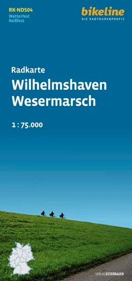 Abbildung von Verlag | Radkarte Wilhelmshaven, Wesermarsch | 1. Auflage | 2024 | beck-shop.de