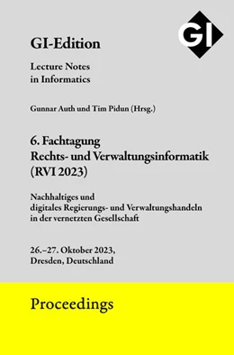 Abbildung von Auth / Pidun | GI Edition Proceedings Band 341 | 1. Auflage | 2023 | beck-shop.de