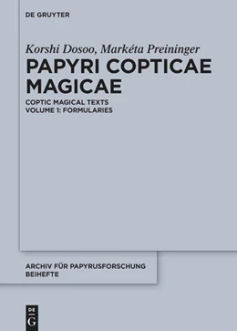Abbildung von Dosoo / Preininger | Papyri Copticae Magicae | 1. Auflage | 2023 | beck-shop.de
