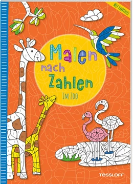 Abbildung von Malen nach Zahlen. Im Zoo | 1. Auflage | 2024 | beck-shop.de