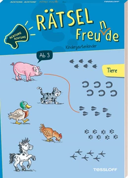 Abbildung von Achtung, Achtung Rätselfreu(n)de! Kindergarten. Tiere | 1. Auflage | 2024 | beck-shop.de