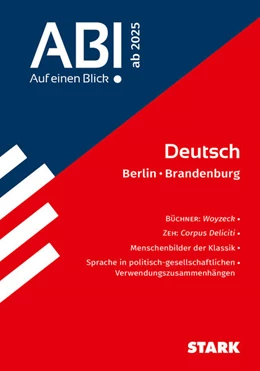 Abbildung von STARK Abi - auf einen Blick! Deutsch Berlin/Brandenburg ab 2025 | 1. Auflage | 2024 | beck-shop.de